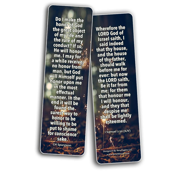 CH Spurgeon Devotional Bookmarks