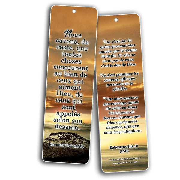 French Most Highlighted Bible Verse Bookmark (French - Louis Segond (LSG))