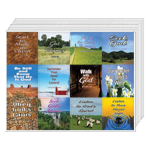 God’s Will for Your Life Christian Stickers