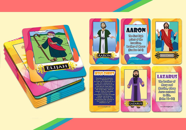 Biblical Characters Learning Cards (2 Deck)