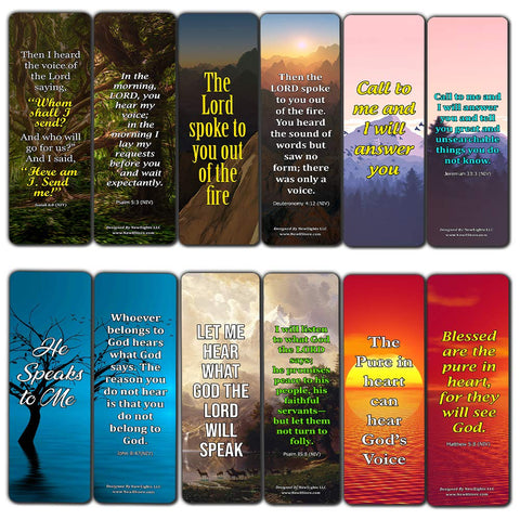 Hear The Voice of God Bookmarks