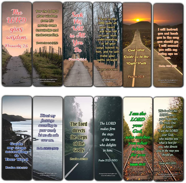 Religious Bookmarks about Divine Direction for My Life Today (30-Pack)