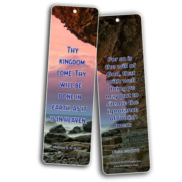 KJV Religious Bookmarks - Bible Verses About God’s Will