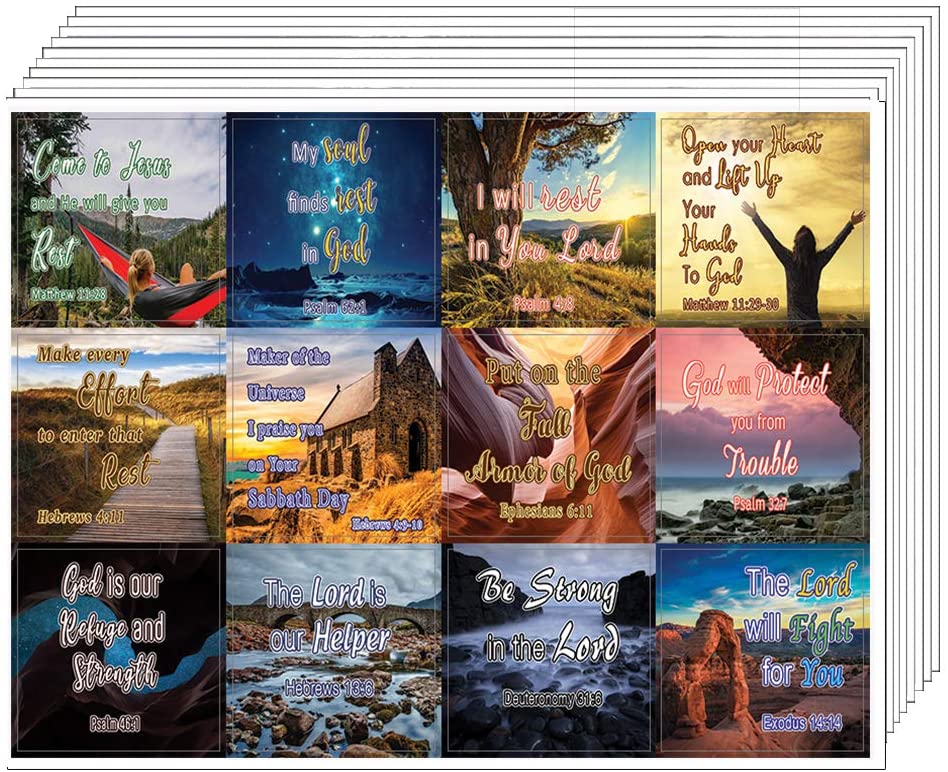 Love and Grace of God Stickers (5-Sheet) - Great Variety Colorful Stickers