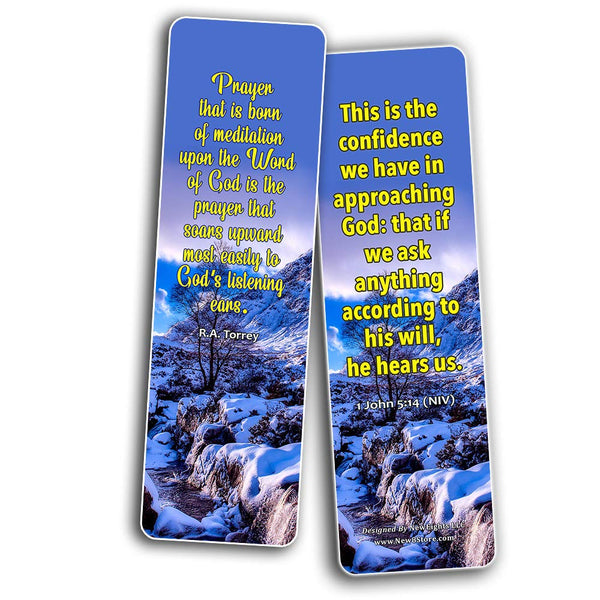 Prayer Quotes Bookmarks