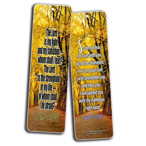 Bible Verses Bookmarks (12-Pack) (Stress and Anxiety Bible Verses)