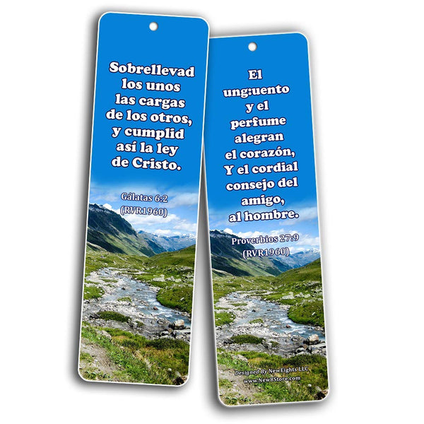 Spanish Scriptures Bookmarks - Friendship Bookmarks (RVR1960)