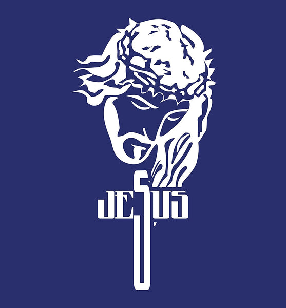 Walk by Faith T-shirt Dark Blue-3XLarge