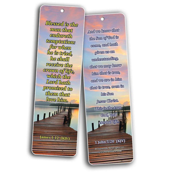 Life Bible Verses Bookmarks KJV