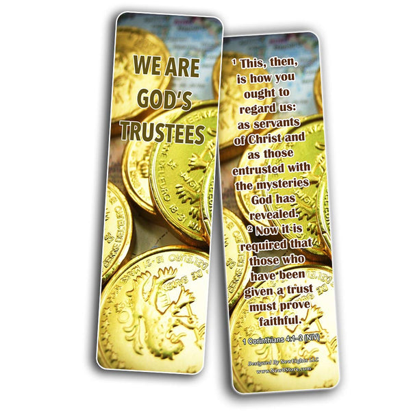 Christian Bookmarks for Biblical Financial Principles Series 2