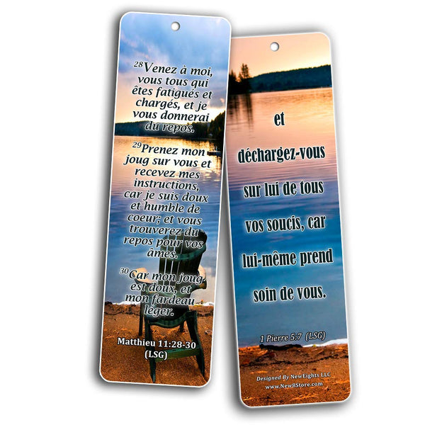 French Most Highlighted Bible Verse Bookmark (French - Louis Segond (LSG))