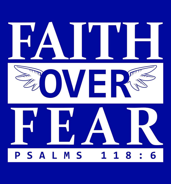 Faith over Fear - 118-16 Dark Blue-3XLarge