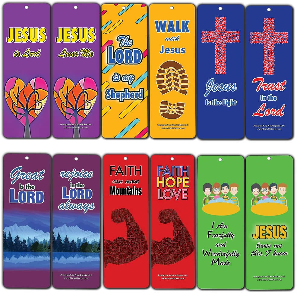 Jesus is Lord Bookmarks for Kids (12-Pack)