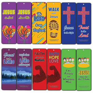 WWJD Jesus is Lord Awesome God Bookmarks for Kids - Jesus is Lord Theme