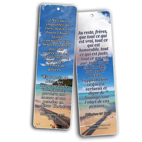 French Most Highlighted Bible Verse Bookmark (French - Louis Segond (LSG))
