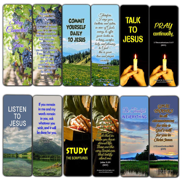 Keys to a Fruitful Life Scriptures Bookmarks