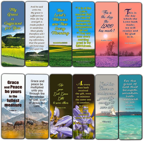 KJV Religious Bookmarks - Bible Verses About Financial Blessings (60 Pack) - Perfect Giftaway for Sunday Schools and Ministries