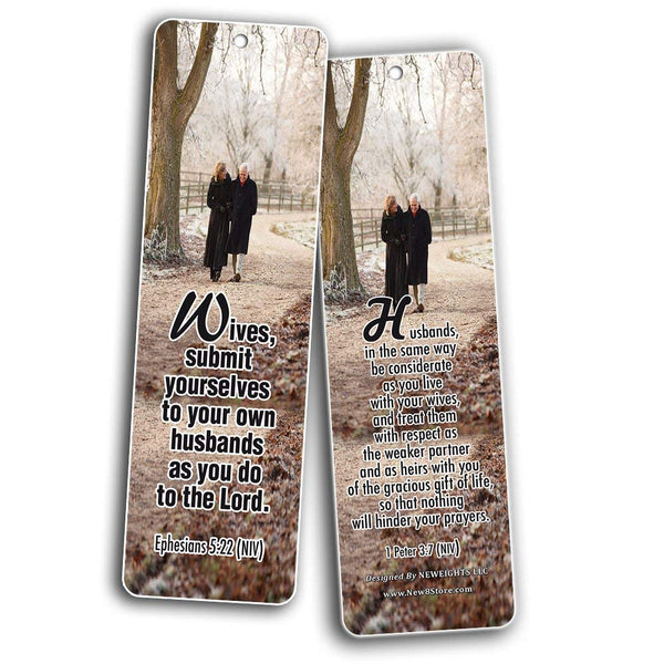 Bible Verses About Marriage Bookmarks