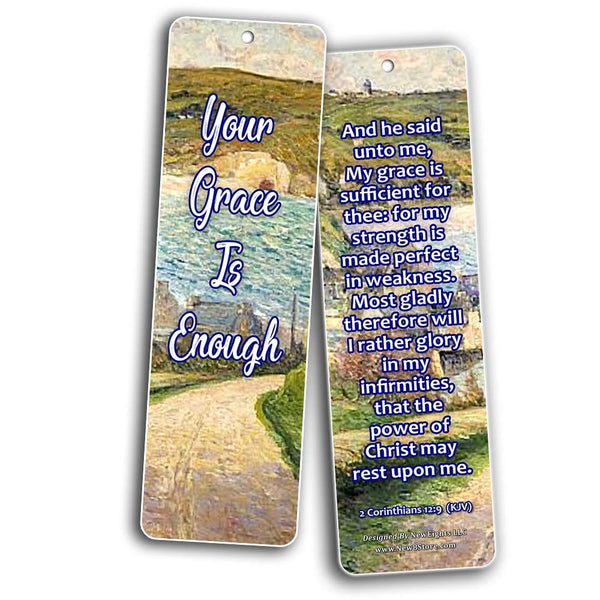 Your Grace is Enough Scripture Bookmarks (KJV)