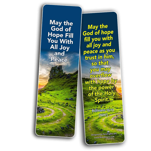 Bible Verses Bookmarks About Hope: Staying Positive in The Midst of Hardship