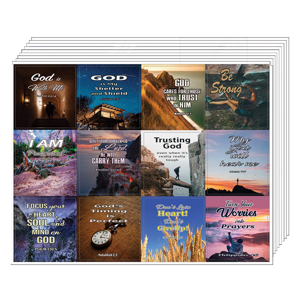Religious Stickers on God's Guidance (10 Sheets)