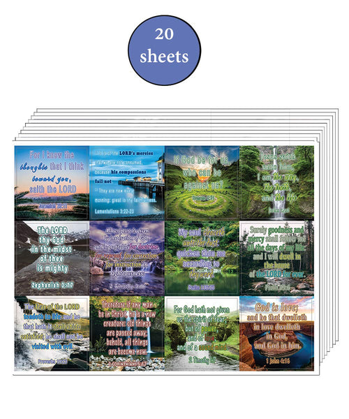 Life Giving Bible Verses Stickers