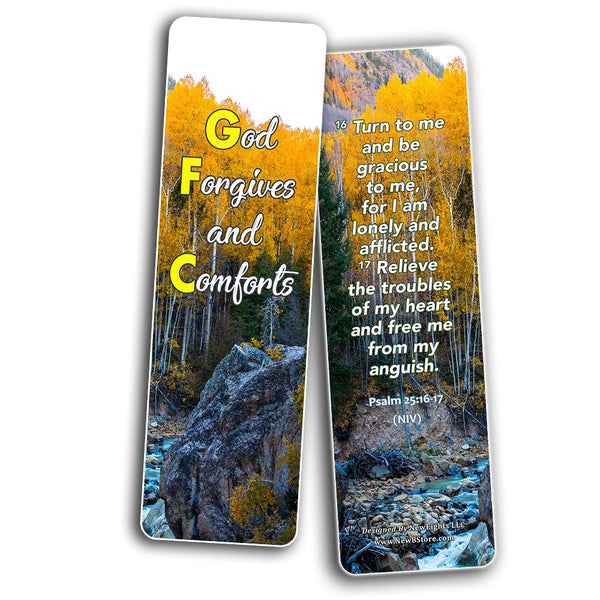 Bible Verses Bookmarks to Comfort You When You Feel Empty and Lost