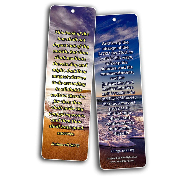 KJV Scriptures Bookmarks - Rewards for Obeying God