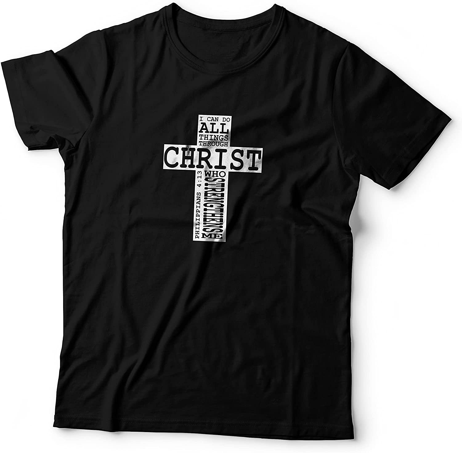 I can do all thing through Christ Black-4XLarge