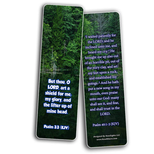 Encouraging scriptures for those overcoming Depression Bookmarks