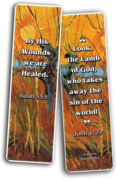Bible Bookmarks Cards - Jesus has Risen (12 Pack)