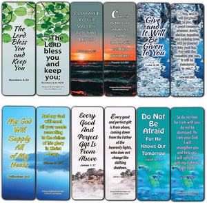 The Power of Blessing Bible Bookmarks (60-Pack) - Perfect Gift away for Sunday Schools