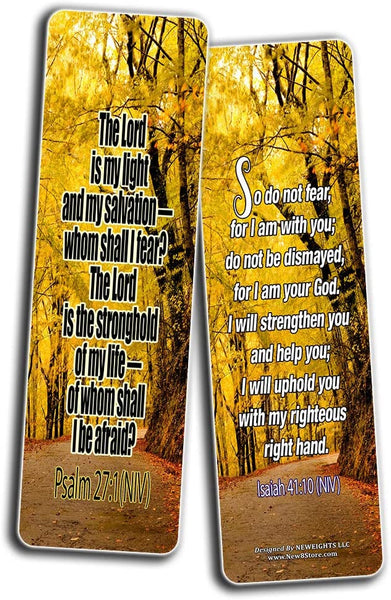 Bible Verses About Stress and Anxiety NIV (30-Pack)