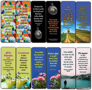 Encouraging Christian Quotes about Life and God (30 Pack) - Handy Life Changing Bible Texts and Quotes That Are Very Uplifting