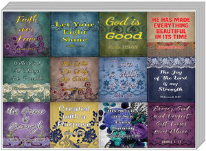 Vintage Religious Stickers for Women Series 1 (20-Sheet) - Well-Designed Women Stickers