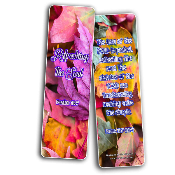 Inspirational Bible Verses about the Soul Bookmarks