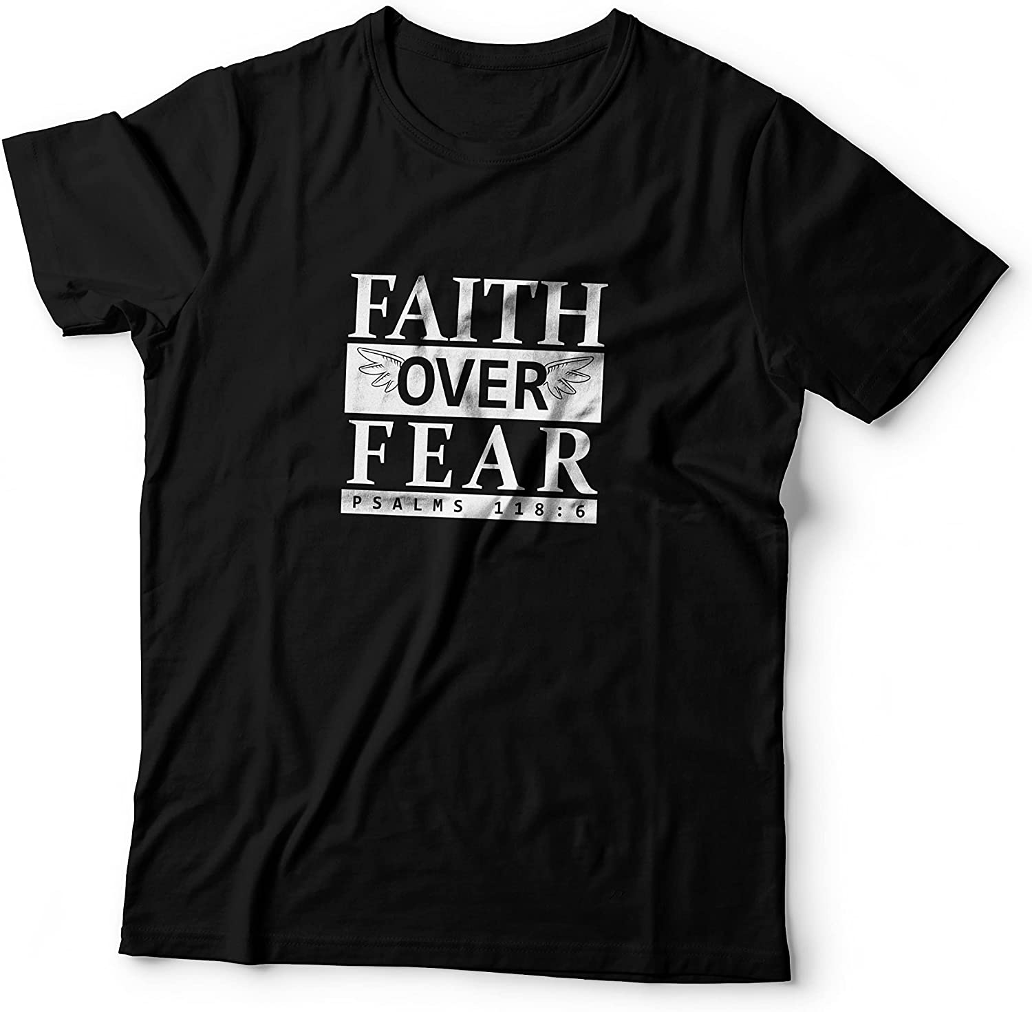 Faith over Fear - 118-16 Black-Medium