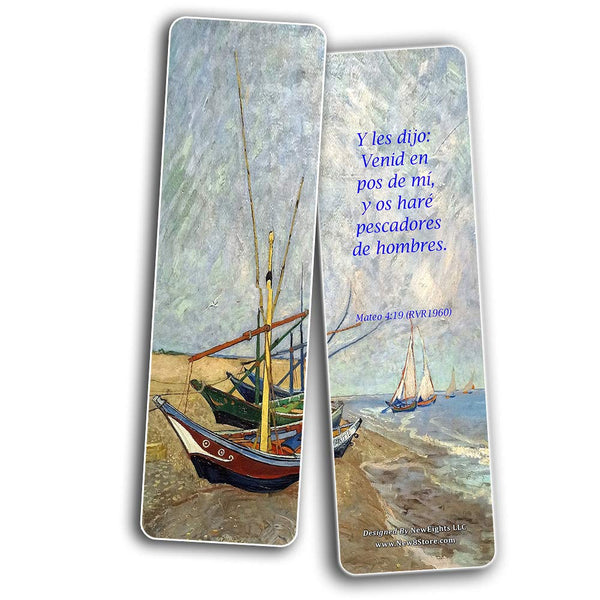 Spanish Wonderful Magnificent God Bible Verses Bookmarks