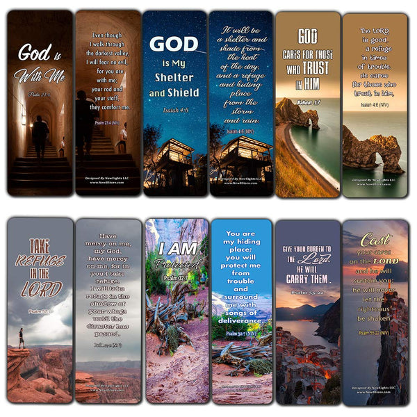 Christian Bookmarks Scriptures to Help You Survive The Storms of Life