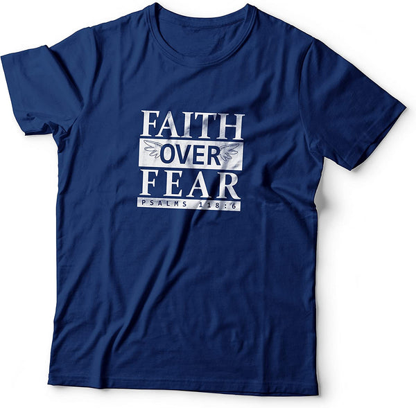 Faith over Fear - 118-16 Dark Blue-XLarge