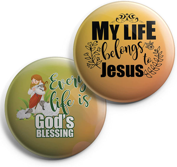 YOLO For Jesus Pinback Buttons (10 - Pack)