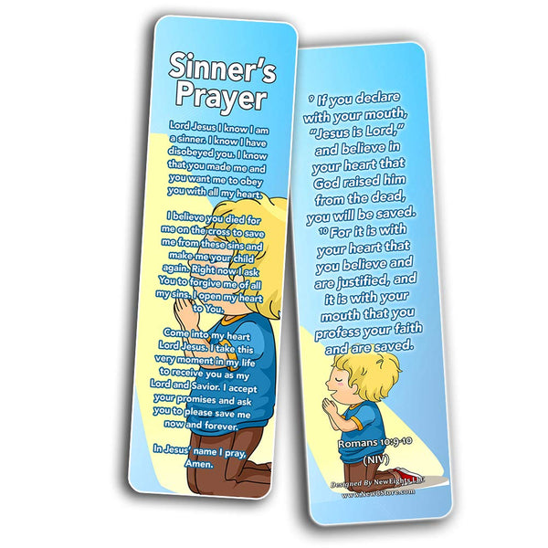 Children's Prayers Bookmarks