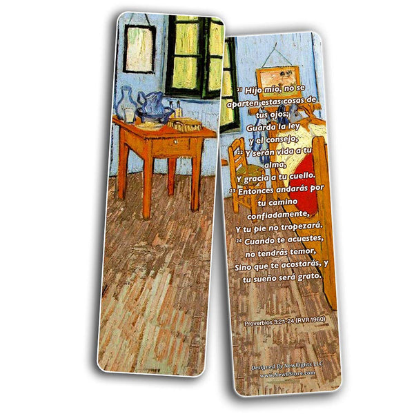 Spanish Wonderful Magnificent God Bible Verses Bookmarks