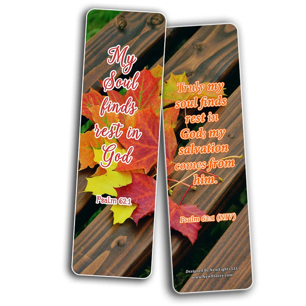 Inspirational Bible Verses about the Soul Bookmarks