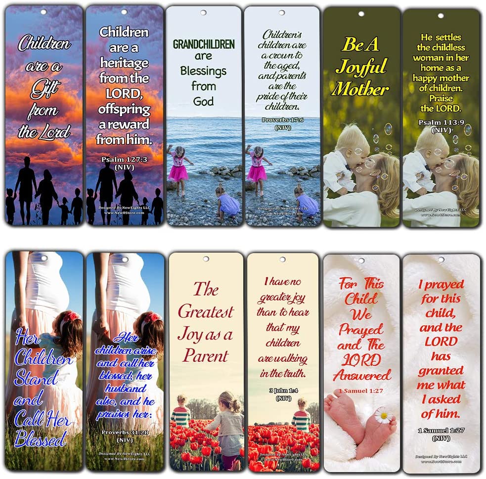 Children Are a Gift From God Bookmarks (60-Pack) - Perfect For Sunday Schools and Ministries