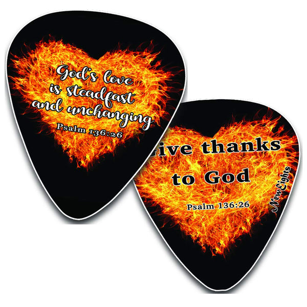 Christian Love You 3000 Guitar Picks (12 Pack)