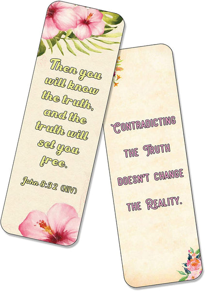 NewEights Famous Verses and Quotes on Honesty (30-Pack) – Daily Motivational Card Set – Collection Set Book Page Clippers – Ideal for Church Events