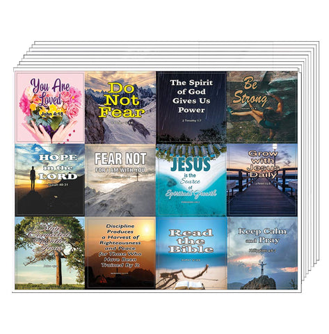 Christian Spiritual Growth Inspirational Stickers