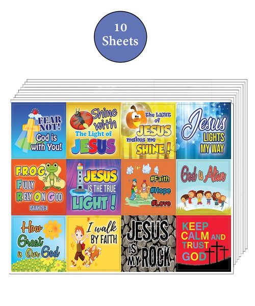 Shine for Jesus Stickers