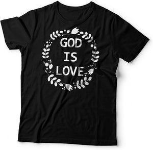 God is Love Black-Large